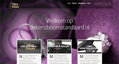 Desktop Screenshot of dekerstboomstandaard.nl